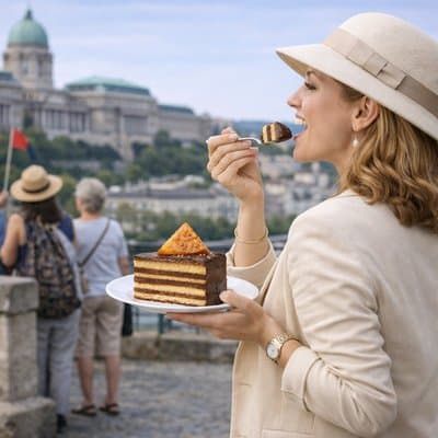 Buda Castle: History Walking Tour with Royal Cake Tasting