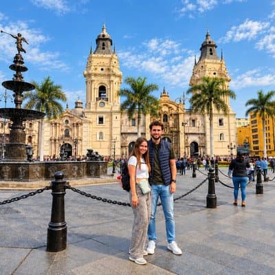 City tour of the historic center and catacombs with hotel pickup