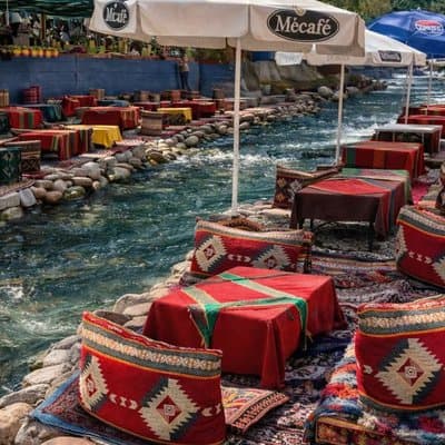 Marrakech: Ourika Waterfall, Atlas Mountain, Guide & River Lunch