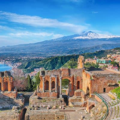 Mt. Etna and Taormina village full day tour from Catania