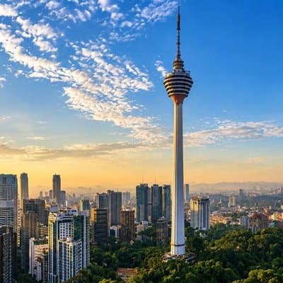 Malaysia: Kuala Lumpur Tower Admission E-Ticket with Options