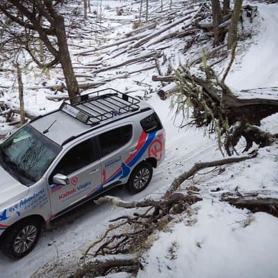 Lacs 4WD Off Road avec déjeuner au lac Fagnano depuis Ushuaia