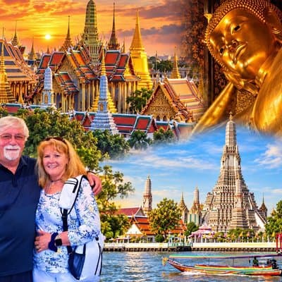 Bangkok Private Tour to Grand Palace , Wat Pho and Wat Arun
