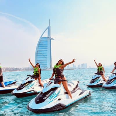 30Min Dubai Jet Ski Tour of Burj Al Arab with Free Ice Cream