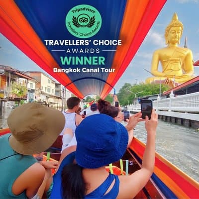 Tour en bote de cola larga por los canales de Bangkok: Vistas de Wat Arun y el Gran Buda