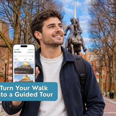 Boston Freedom Trail Self-Guided Tour with Audio Narration & Map