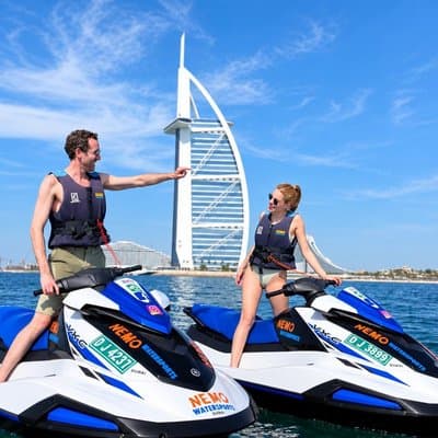 30min Jet Ski to Burj Al Arab + Pictures, Videos & free Ice Cream