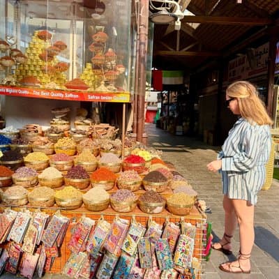 Old Dubai Shopping Tour: Gold Souk, Spice Souk & Abra Ride