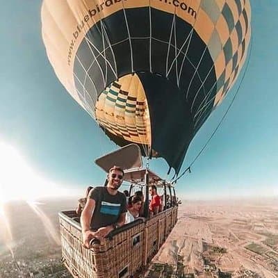 One Package Sunrise Hot Air Balloon & Luxor Full-Day Tour