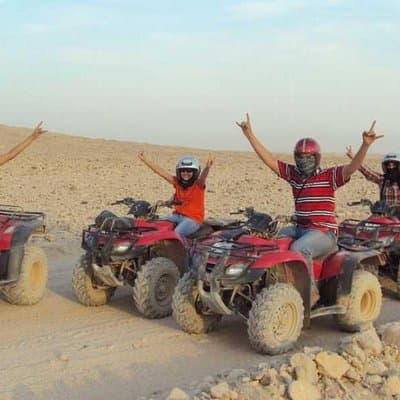Sunset Quad Bike Safari Tour in Luxor