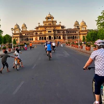 Tour de 3 horas por la mañana en bicicleta por Jaipur