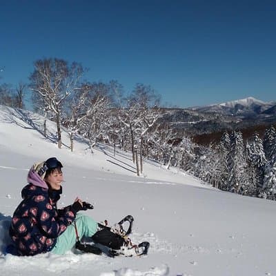 Snowshoe Hike Tour from Sapporo include hotel p/up & drop off