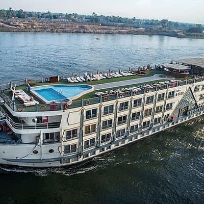 4Days Nile Cruise From Aswan To Luxor Abu Simbel and Air Balloon