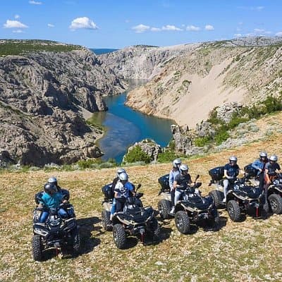 Mountain Quad Buggy ATV Adventure Near Zadar