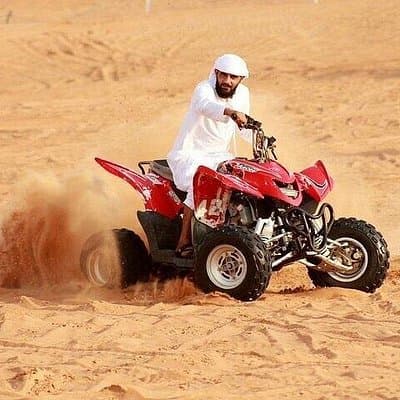 Dubai Evening Red Dunes Safari, Quad Bike, BBQ & Premium Camp
