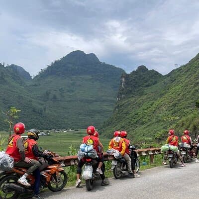Motorbike 1 Day Off The Beaten Track, Hidden Villages, rice field