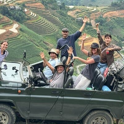 Full Day Sapa Jeep Open Air Jeep Off The Beaten Track