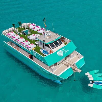 Ibiza to Formentera Cruise with Snorkeling, Paella & Open Bar