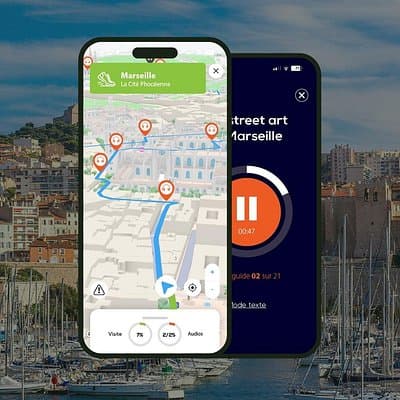 Marseille Audioguided Walking Tour 3h and 24 audio commentary