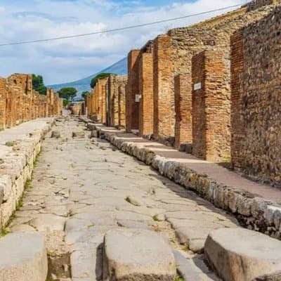 Sorrento Private Minibus Tour to Pompeii and Mount Vesuvius
