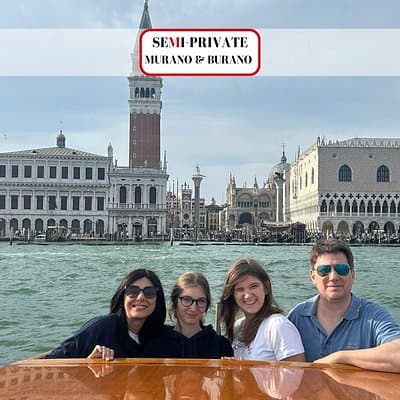 Semi-Private Murano & Burano Experience