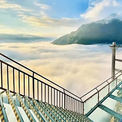 Glass Bridge, Cat Cat Village, Moana, Alpine Coaster Sapa Tour