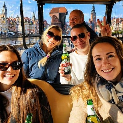 Gdansk Unlimited Beer Tour by GolfBuggy & Highlights & LiveGuided