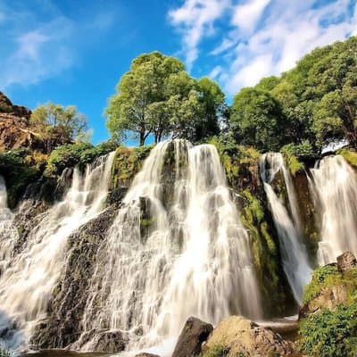 Group Tour: Shaki waterfall, Tatev monastery & ropeway, Hin Areni winery