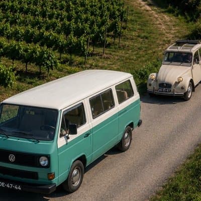 Lisbon Countryside Food Tour on a Vintage Car