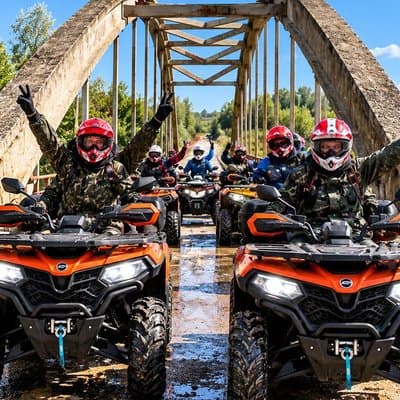 Half a day ATV fun tour near Bucharest